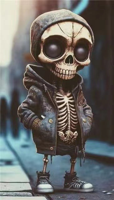 Skeleton Figurines Doll