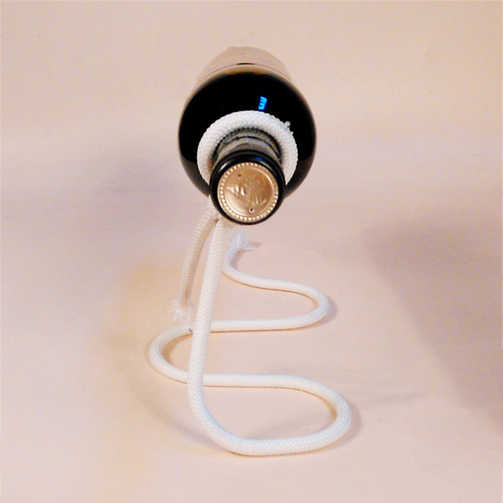 Floating Wine Bottle Holder Rope Lasso Wine Rack