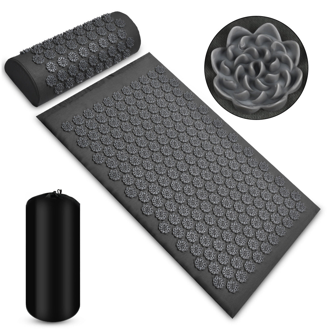 Acupressure Massage Mat With Pillow