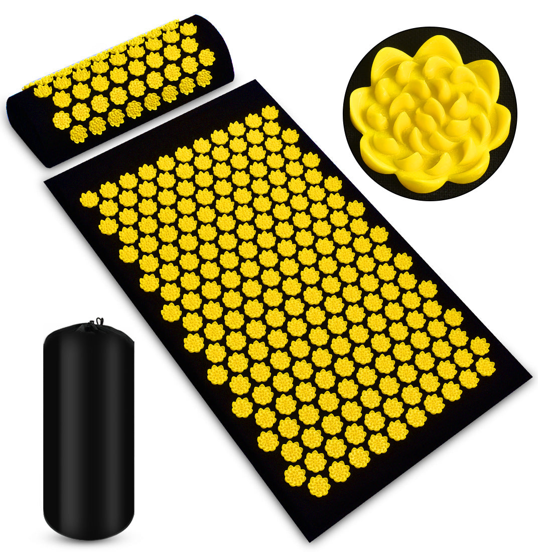 Acupressure Massage Mat With Pillow