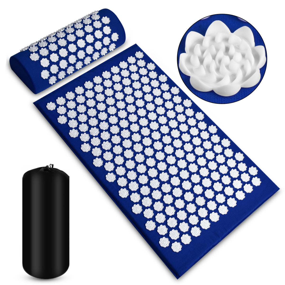 Acupressure Massage Mat With Pillow