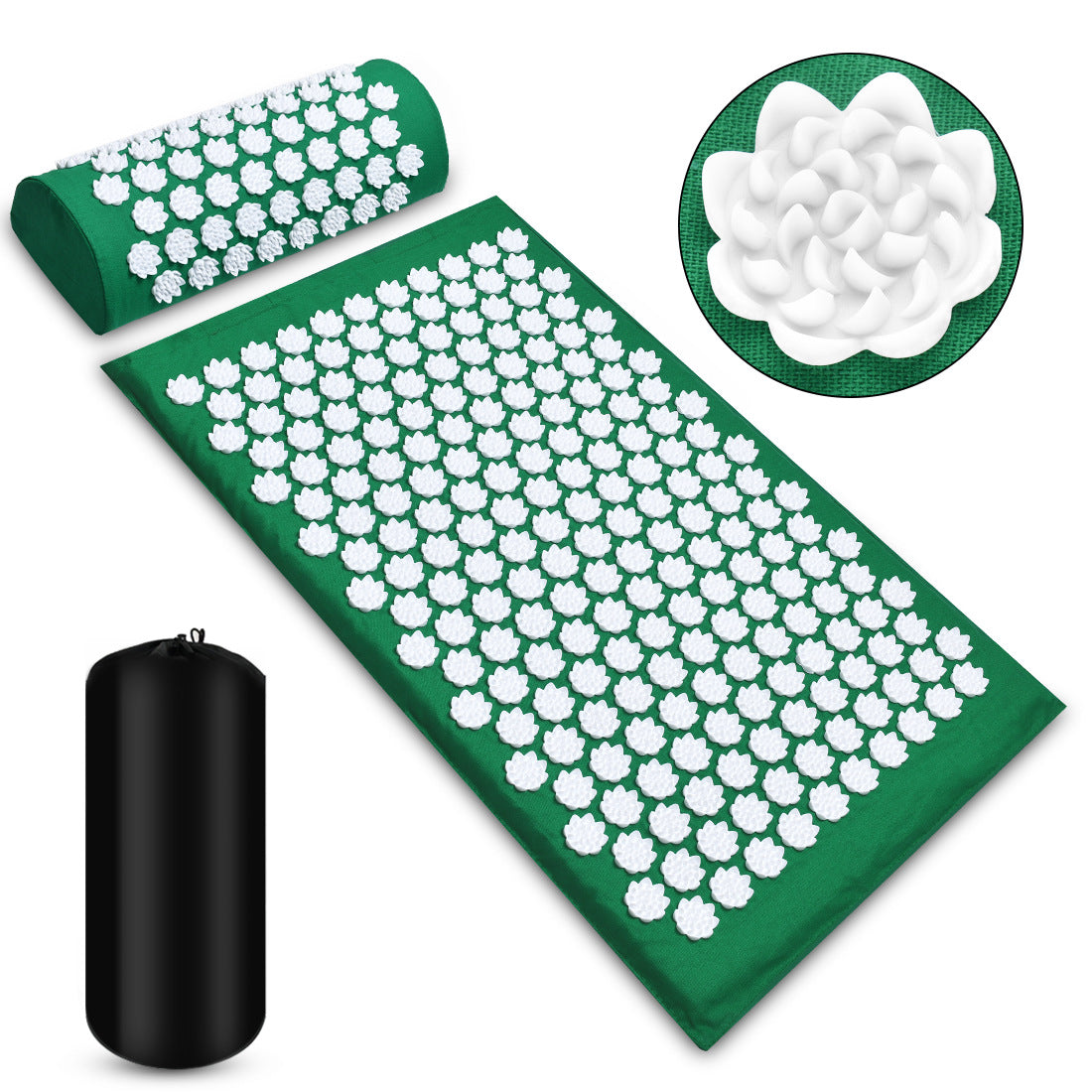 Acupressure Massage Mat With Pillow