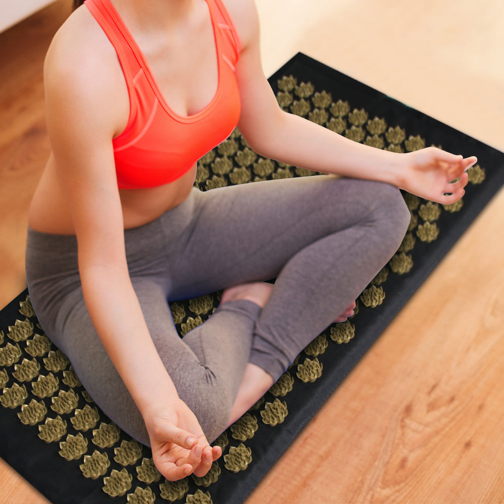 Acupressure Massage Mat With Pillow