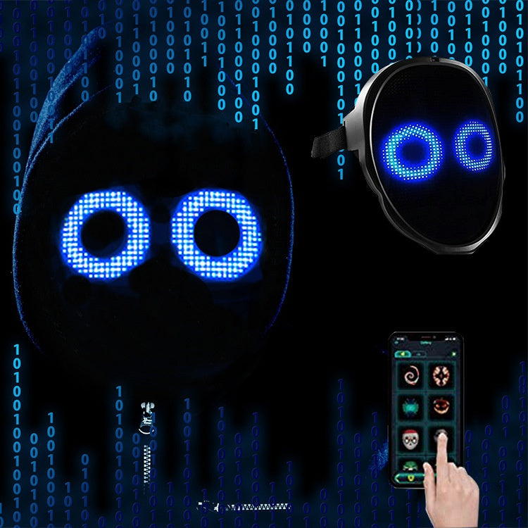 Halloween LED Face Changing Masks