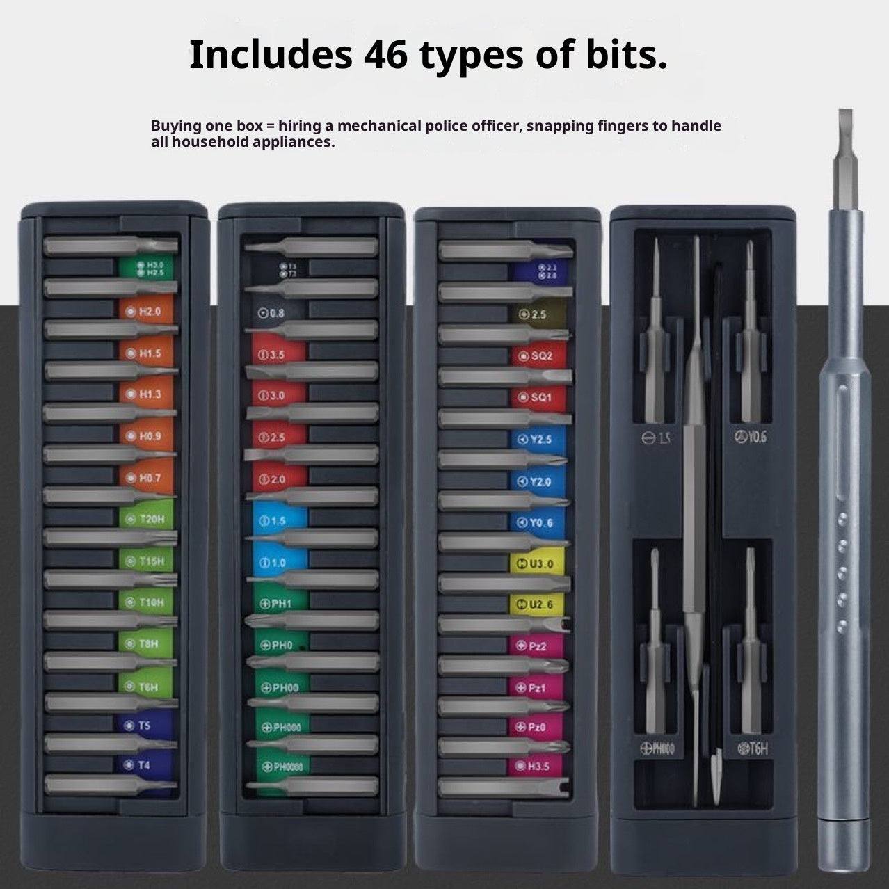 49-in-1 Screwdriver set