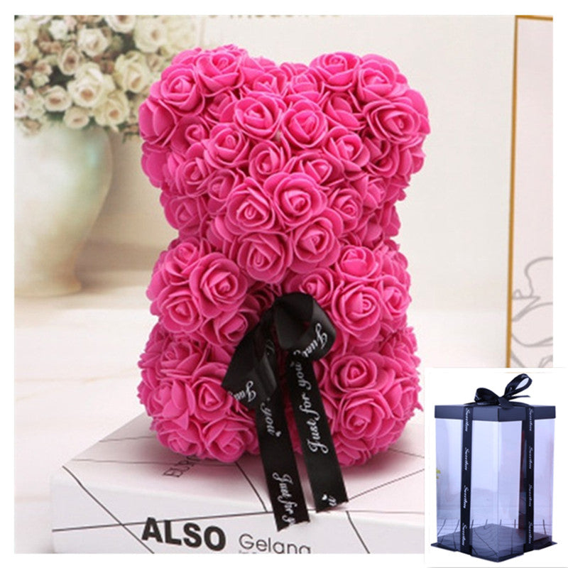 Rose Teddy Bear