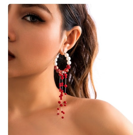 Halloween Pearl Necklace