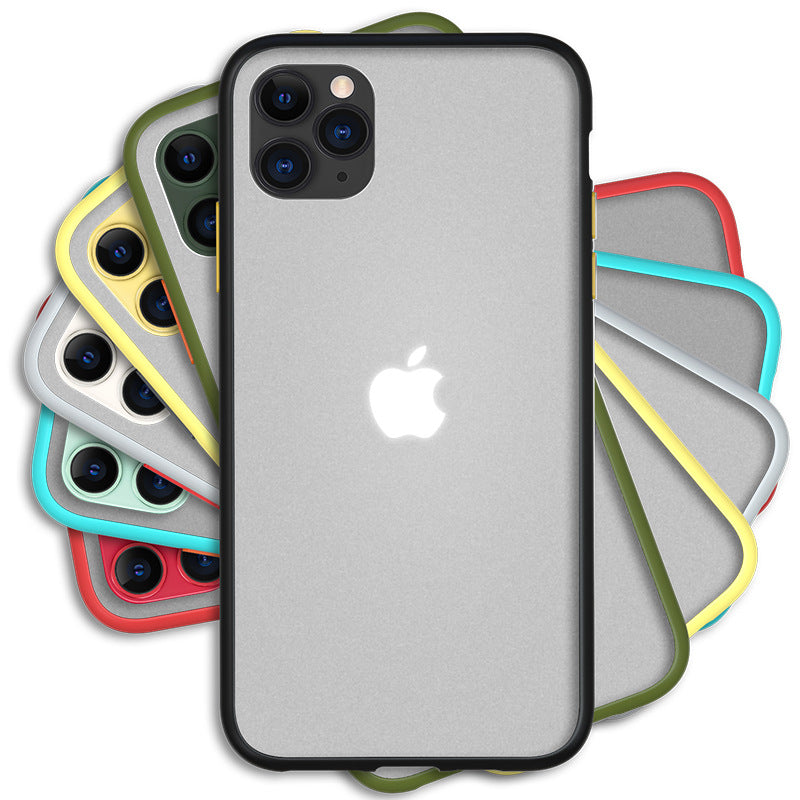 iPhone Case with transparent color contrast