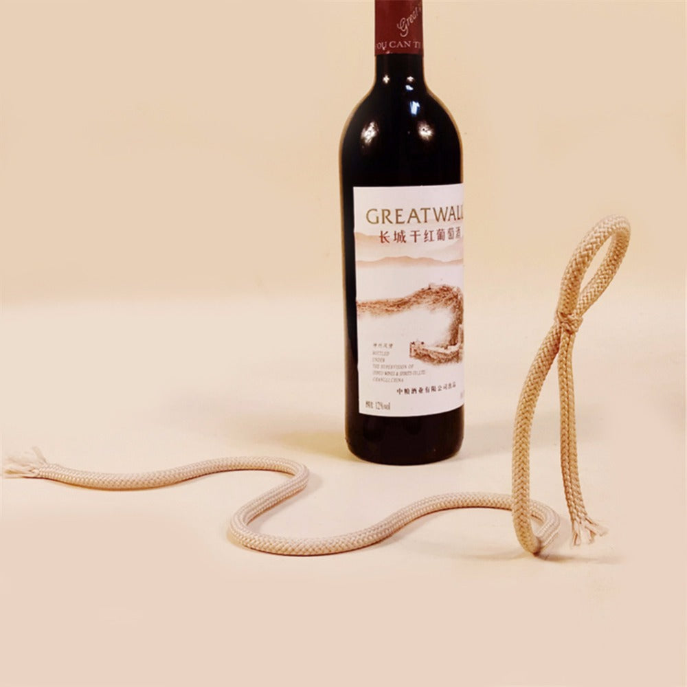 Floating Wine Bottle Holder Rope Lasso Wine Rack