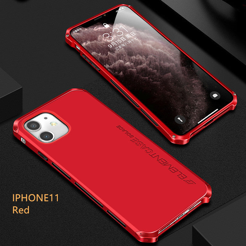 Luxury Element Metal iPhone Case