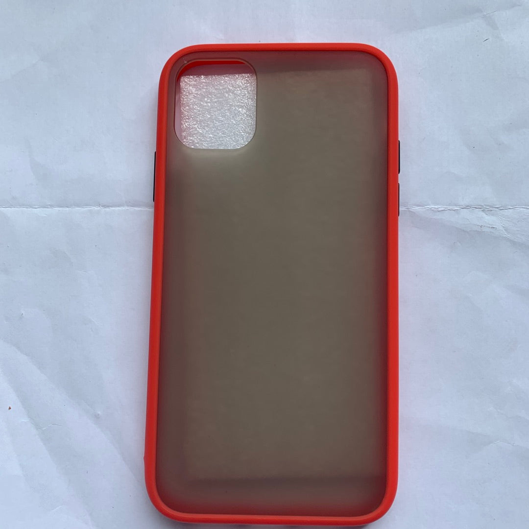 iPhone Case with transparent color contrast