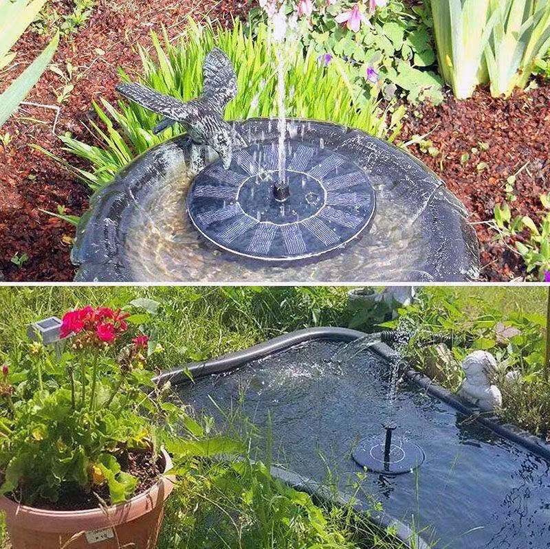 Solar Water Fountain