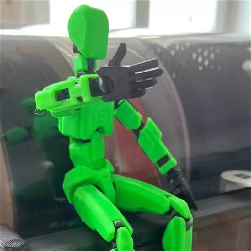 Multi-Jointed Movable Shapeshift Robot 2.0 3D Printed Mannequin Dummy Action Model Doll Toy Kid Gift