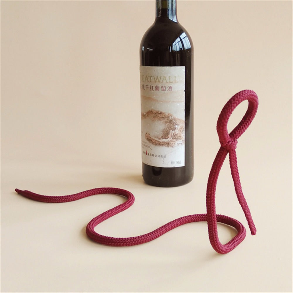 Floating Wine Bottle Holder Rope Lasso Wine Rack