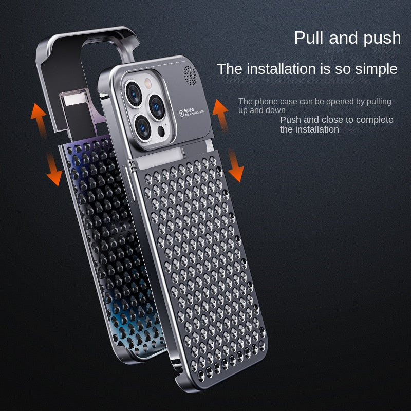 Aluminum Alloy Aromatherapy iPhone Case