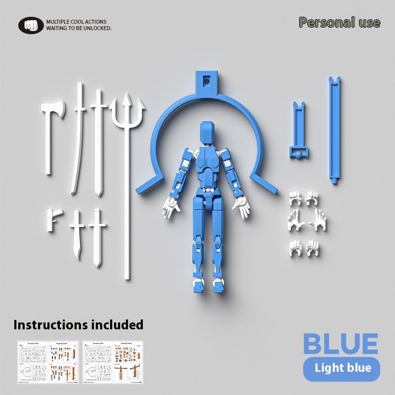 Large Magnetic 3D Printing Joint Doll Decompression Model