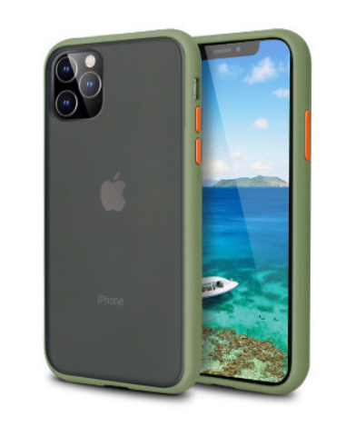 iPhone Case with transparent color contrast