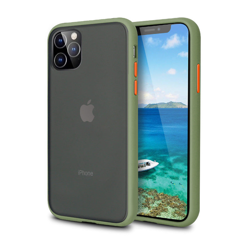 iPhone Case with transparent color contrast