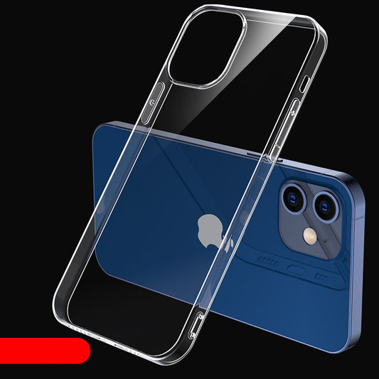 silicone anti drop transparent iphone case