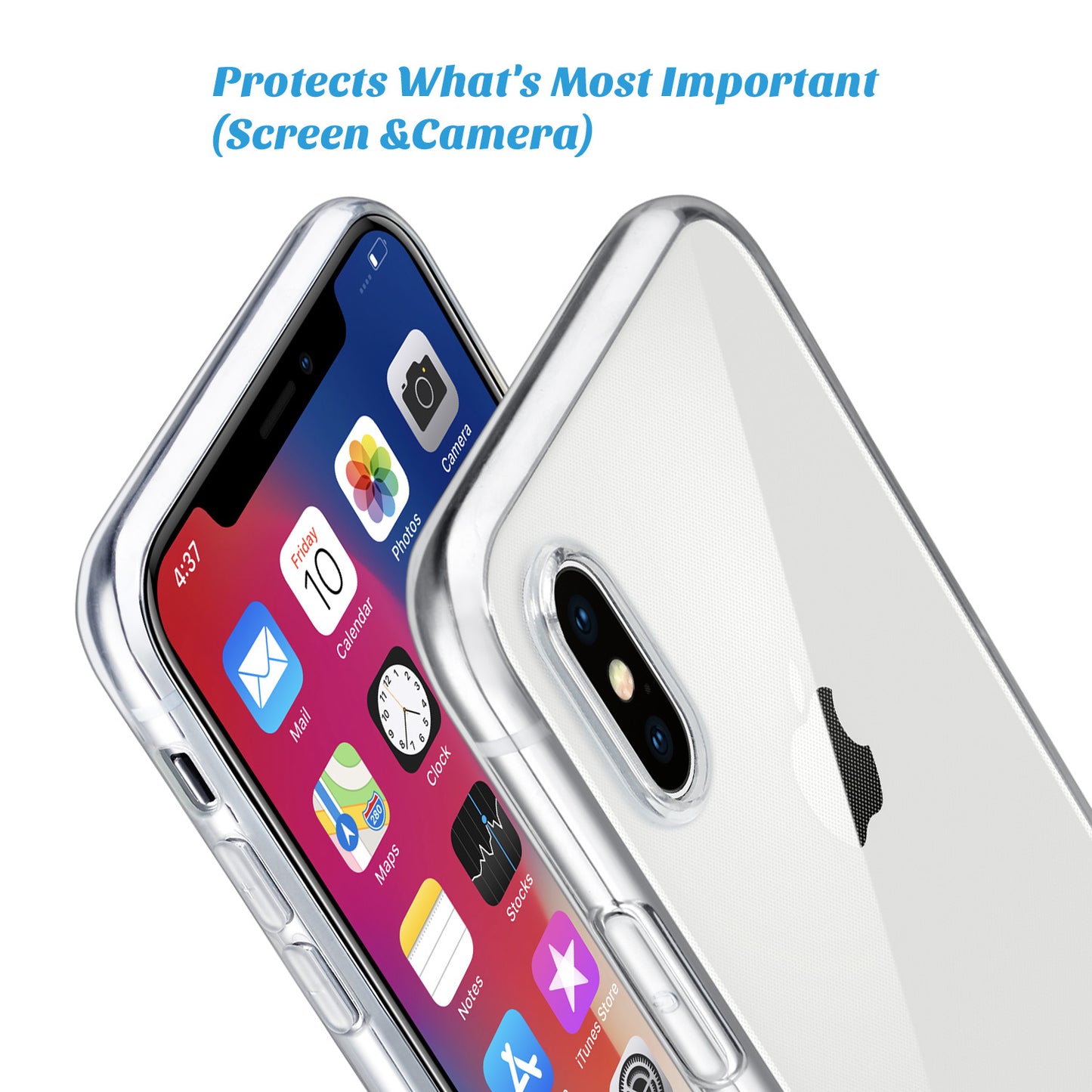 WEFOR Slim Clear Soft TPU Cover Iphone case