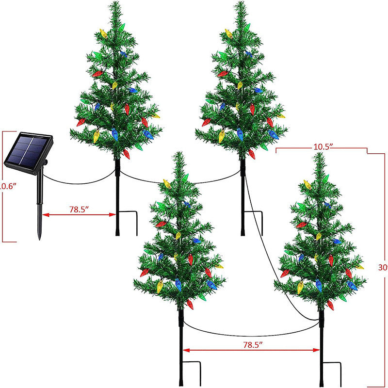 Solar Christmas Tree