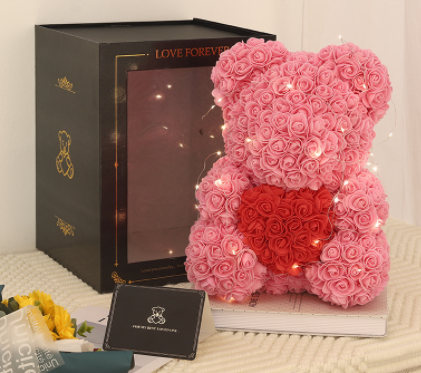 Rose Teddy Bear