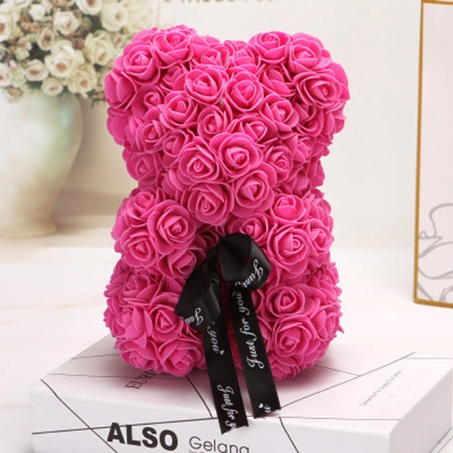 Rose Teddy Bear