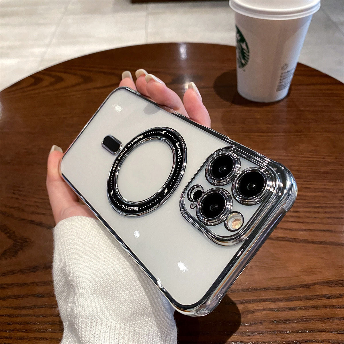 iPhone Case Transparent All-inclusive Lens