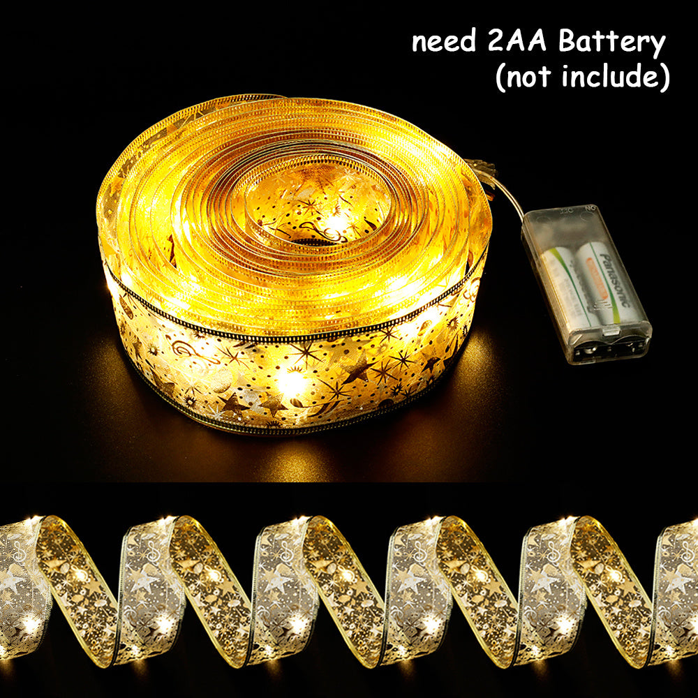 Christmas Fairy Light Ribbon