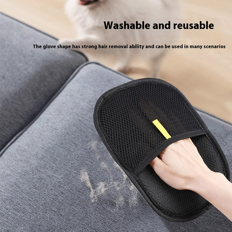 Pet Hair Remover Mitt Gloves