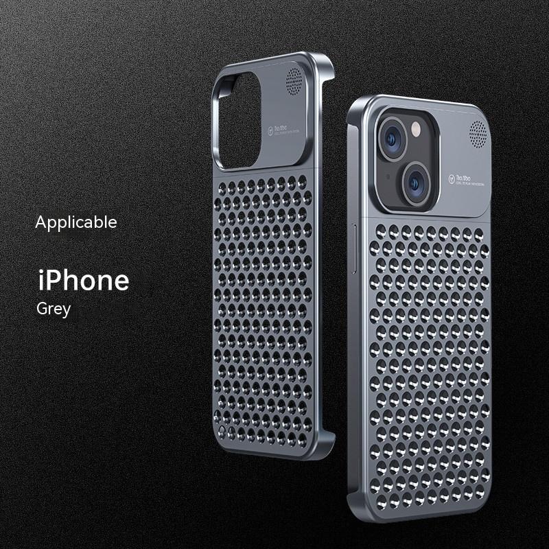 Aluminum Alloy Aromatherapy iPhone Case