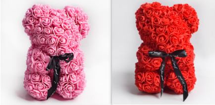 Rose Teddy Bear