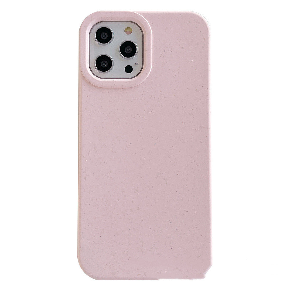 Fully Degradable Phone Case Suitable For Apple IPhone Pro Max Wheat Straw Protective Case